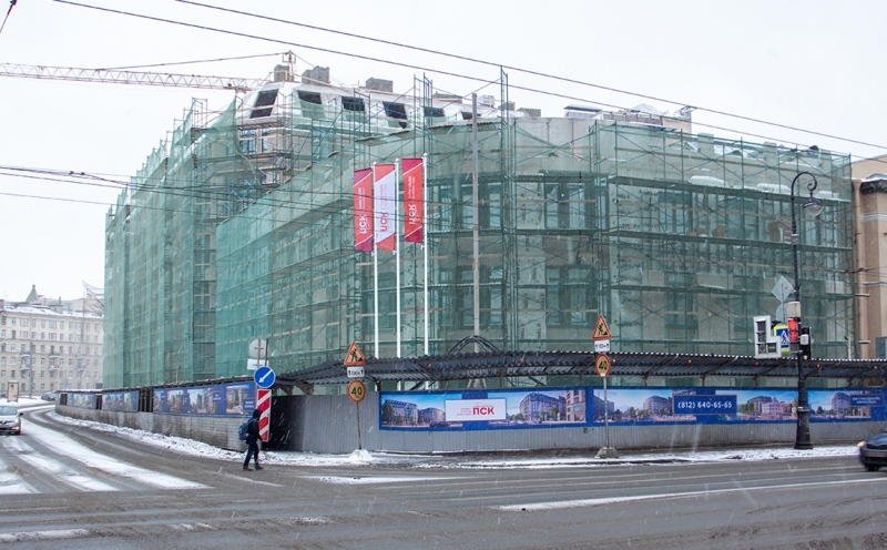 Премиальный комплекс «Северная корона» — монолитные работы близятся к завершению